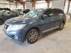 Salvage cars for sale from Copart Lansing, MI: 2014 Nissan Pathfinder S