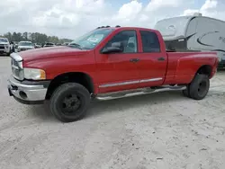 Salvage cars for sale from Copart Houston, TX: 2005 Dodge RAM 3500 ST