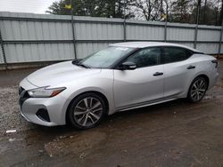 Salvage cars for sale from Copart Austell, GA: 2019 Nissan Maxima S