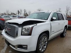 GMC Yukon salvage cars for sale: 2016 GMC Yukon Denali