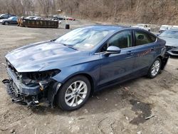 Salvage cars for sale at Marlboro, NY auction: 2019 Ford Fusion SE