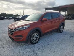 Salvage cars for sale from Copart Homestead, FL: 2017 Hyundai Tucson SE