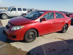 2010 Toyota Corolla Base en venta en Grand Prairie, TX