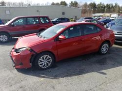 Salvage cars for sale at Exeter, RI auction: 2019 Toyota Corolla L