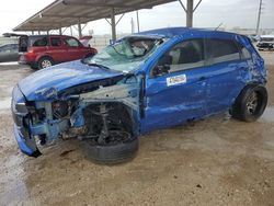 Salvage cars for sale at Temple, TX auction: 2016 Mitsubishi Outlander Sport ES