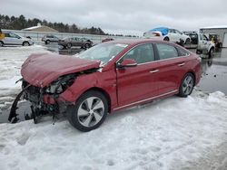 Hyundai Sonata Hybrid salvage cars for sale: 2016 Hyundai Sonata Hybrid