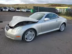 Salvage cars for sale at Kapolei, HI auction: 2003 Lexus SC 430