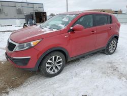 Salvage cars for sale from Copart Bismarck, ND: 2015 KIA Sportage LX