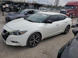 Salvage cars for sale at Cahokia Heights, IL auction: 2017 Nissan Maxima 3.5S