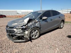 Salvage cars for sale at Phoenix, AZ auction: 2017 Chevrolet Cruze LT