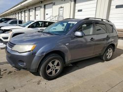 Mitsubishi Outlander Vehiculos salvage en venta: 2007 Mitsubishi Outlander ES