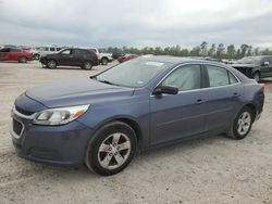 Salvage cars for sale at Houston, TX auction: 2015 Chevrolet Malibu LS