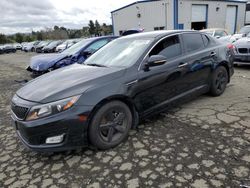 Salvage cars for sale from Copart Vallejo, CA: 2015 KIA Optima LX