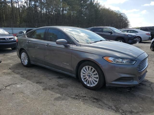 2014 Ford Fusion S Hybrid