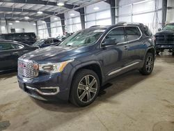 Salvage cars for sale from Copart Ham Lake, MN: 2018 GMC Acadia Denali