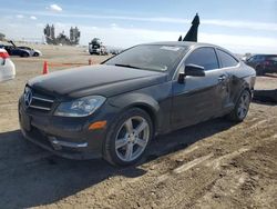 Salvage cars for sale from Copart San Diego, CA: 2014 Mercedes-Benz C 250