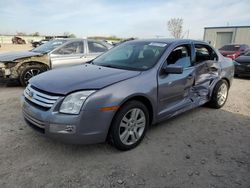 Salvage cars for sale at Kansas City, KS auction: 2007 Ford Fusion SEL