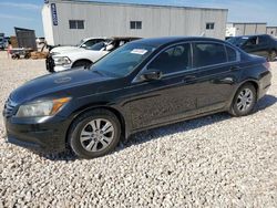 Salvage cars for sale at New Braunfels, TX auction: 2012 Honda Accord SE