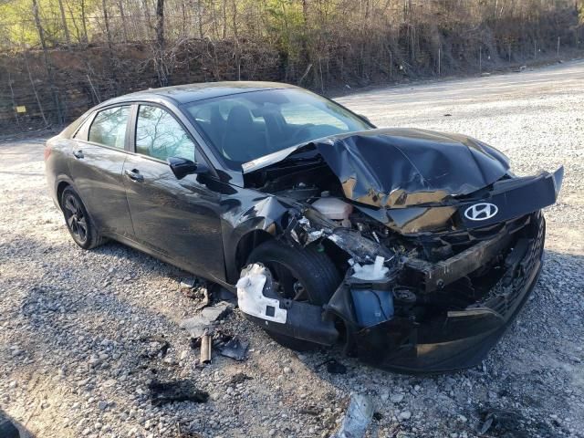 2023 Hyundai Elantra Blue