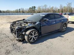 Salvage cars for sale from Copart Lumberton, NC: 2017 Nissan Maxima 3.5S