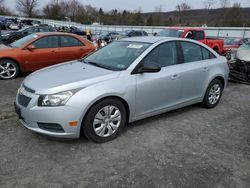 Salvage cars for sale from Copart Grantville, PA: 2012 Chevrolet Cruze LS