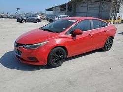 2017 Chevrolet Cruze LT en venta en Corpus Christi, TX