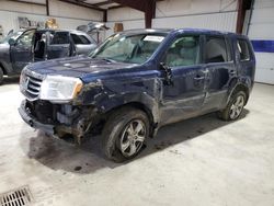 Salvage cars for sale at Chambersburg, PA auction: 2013 Honda Pilot Exln