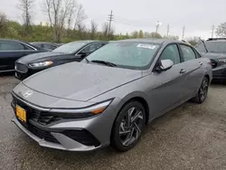 Salvage cars for sale at Cahokia Heights, IL auction: 2024 Hyundai Elantra SEL