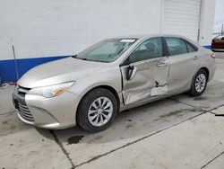 Salvage cars for sale from Copart Farr West, UT: 2015 Toyota Camry LE