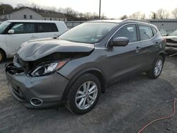 Salvage cars for sale at York Haven, PA auction: 2018 Nissan Rogue Sport S