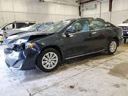 Salvage cars for sale at Franklin, WI auction: 2013 Toyota Camry L