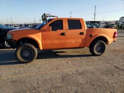 Ford salvage cars for sale: 2005 Ford F150 Supercrew