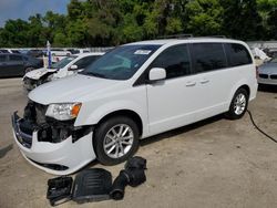 Salvage cars for sale from Copart Ocala, FL: 2019 Dodge Grand Caravan SXT