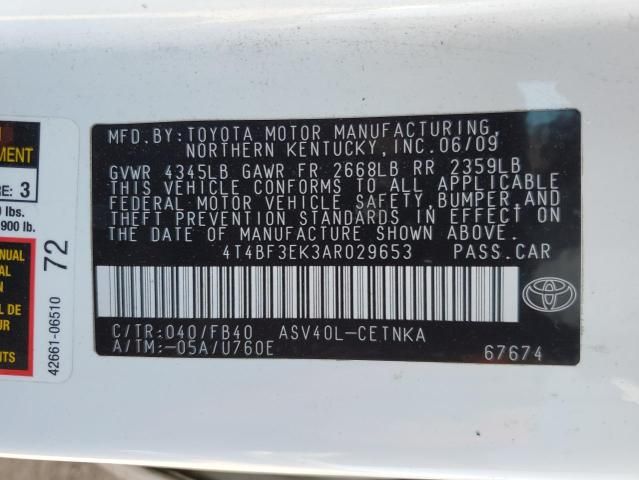 2010 Toyota Camry Base