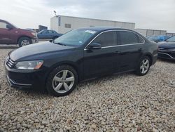 Vehiculos salvage en venta de Copart New Braunfels, TX: 2012 Volkswagen Passat SE