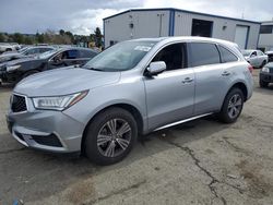 Salvage cars for sale at Vallejo, CA auction: 2017 Acura MDX