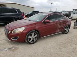 Salvage cars for sale from Copart Temple, TX: 2012 Volvo S60 T5