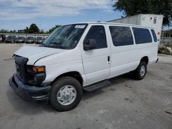 Salvage cars for sale from Copart Orlando, FL: 2009 Ford Econoline E350 Super Duty Van