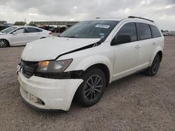 Salvage cars for sale from Copart Houston, TX: 2018 Dodge Journey SE