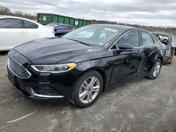 Salvage cars for sale at Cahokia Heights, IL auction: 2018 Ford Fusion SE