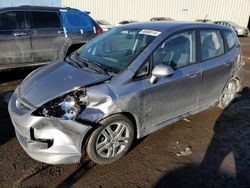 Salvage cars for sale from Copart Rocky View County, AB: 2008 Honda FIT Sport