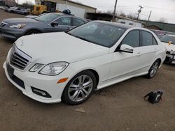 Mercedes-Benz salvage cars for sale: 2011 Mercedes-Benz E 350 4matic