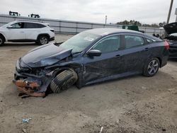 Honda salvage cars for sale: 2019 Honda Civic LX