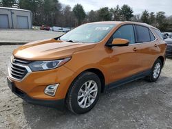Salvage cars for sale at Mendon, MA auction: 2018 Chevrolet Equinox LT