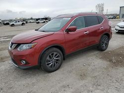 Salvage cars for sale at Kansas City, KS auction: 2016 Nissan Rogue S