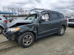 Salvage cars for sale at Spartanburg, SC auction: 2012 Hyundai Santa FE GLS