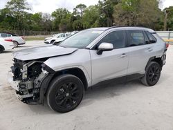 Salvage cars for sale from Copart Fort Pierce, FL: 2022 Toyota Rav4 SE