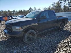 Salvage cars for sale from Copart Windham, ME: 2014 Dodge RAM 1500 ST