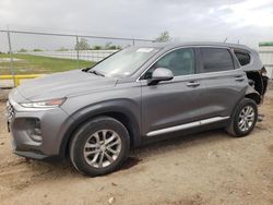 Salvage cars for sale at Houston, TX auction: 2019 Hyundai Santa FE SE