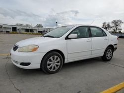 Toyota Corolla salvage cars for sale: 2008 Toyota Corolla CE